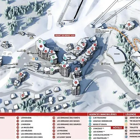 Le Boussolenc - Pour 4 Personnes Coeur De Station Mae-0464